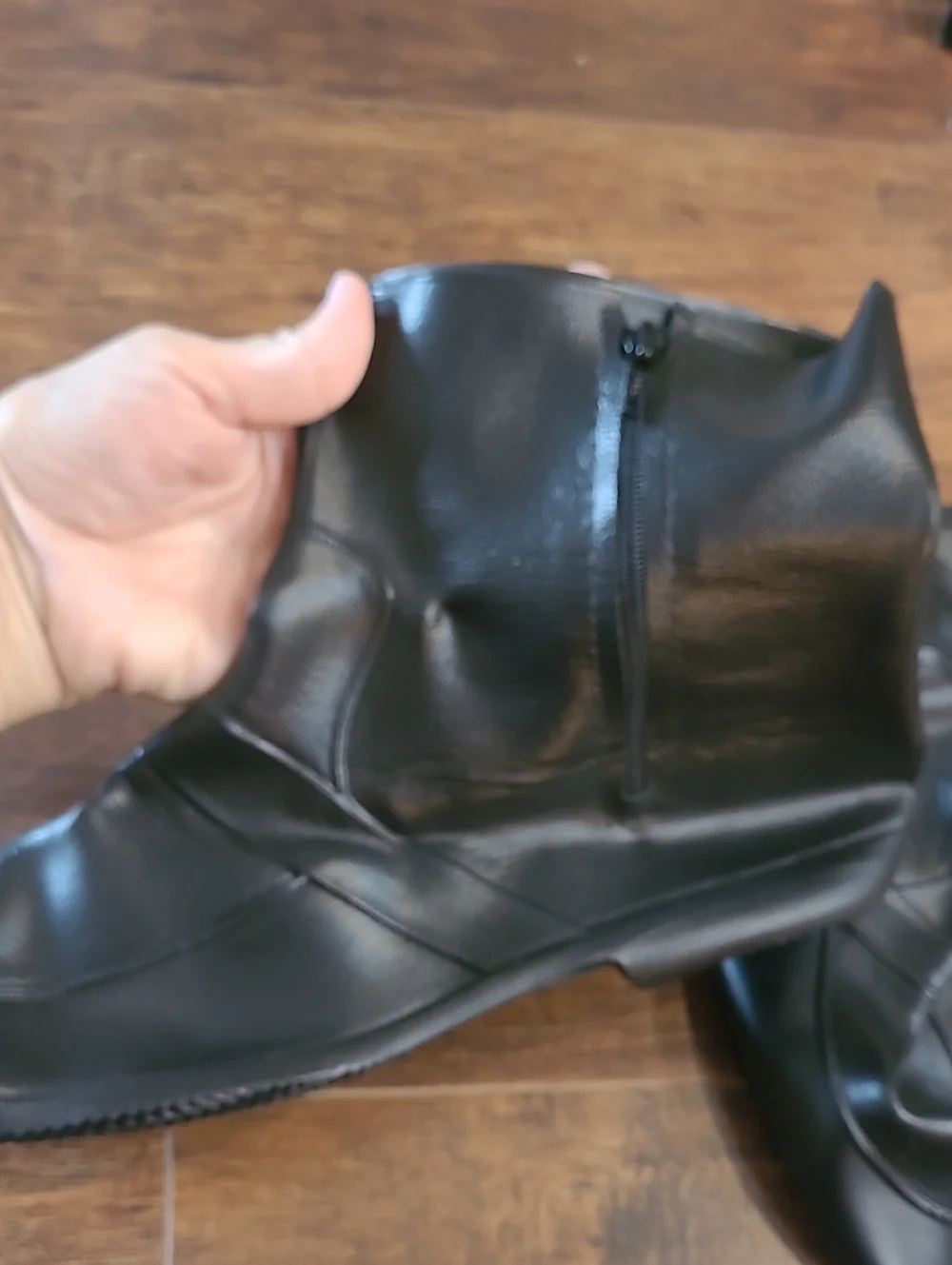 totes Black Rubber Rain Boot Sole (Right) Mens Size 12 Large